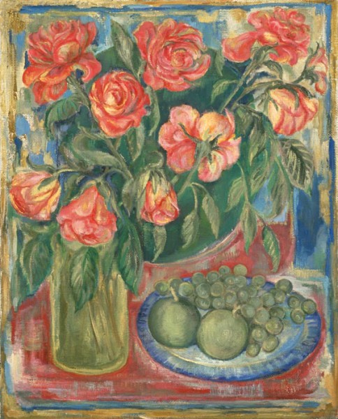 ROSES AND GREEN FRUITS Image
